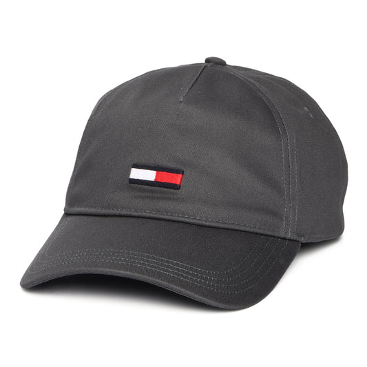 Gorra de béisbol TJM Elongated Flag de Tommy Hilfiger - Gris Oscuro