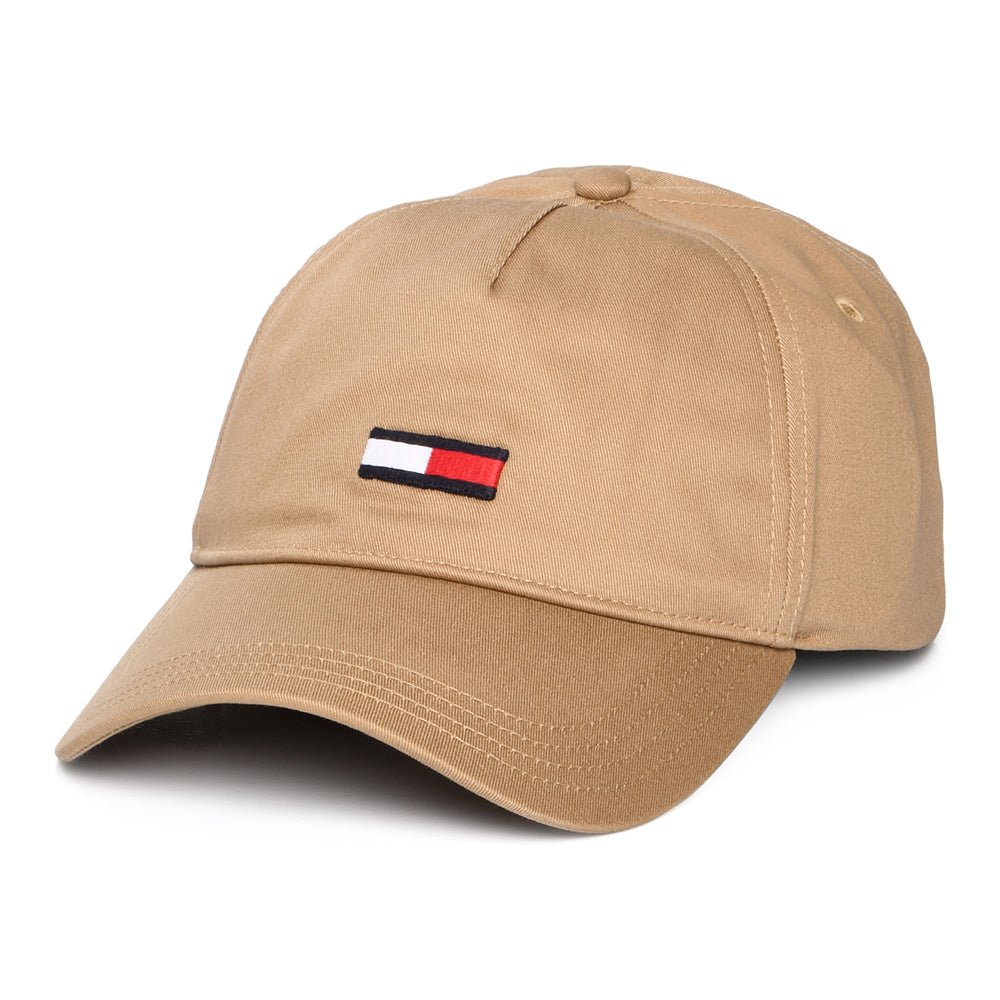 Gorra de béisbol TJM Elongated Flag de Tommy Hilfiger - Beige Arena