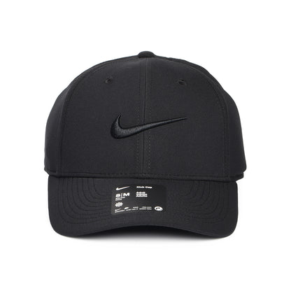 Gorra de béisbol Dri-Fit Estructurada de Nike Golf - Negro sobre Negro