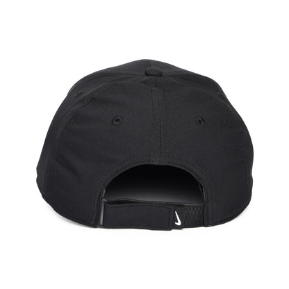 Gorra de béisbol Dri-Fit Estructurada de Nike Golf - Negro sobre Negro
