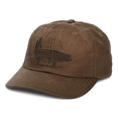 Gorra de béisbol Muskie Netplus MP Weather Guard de algodón encerado de Brixton - Cobrizo