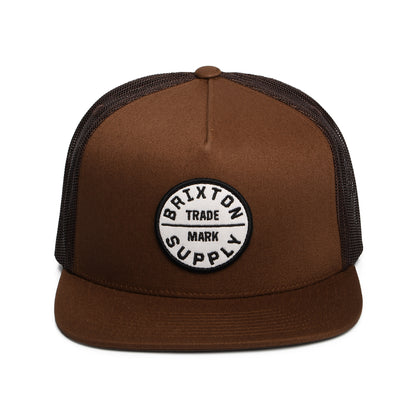 Gorra de camionero Oath MP de Brixton - Marrón