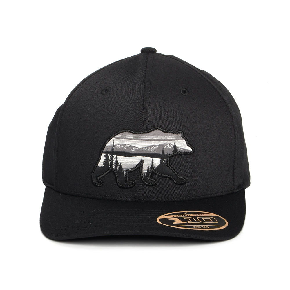 Gorra Snapback Scenic Stroll Lost Lager 110 Flexfit de Columbia - Negro