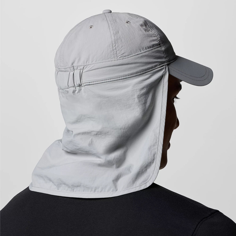 Gorra con solapa Schooner Bank Cachalot II de Columbia - Gris