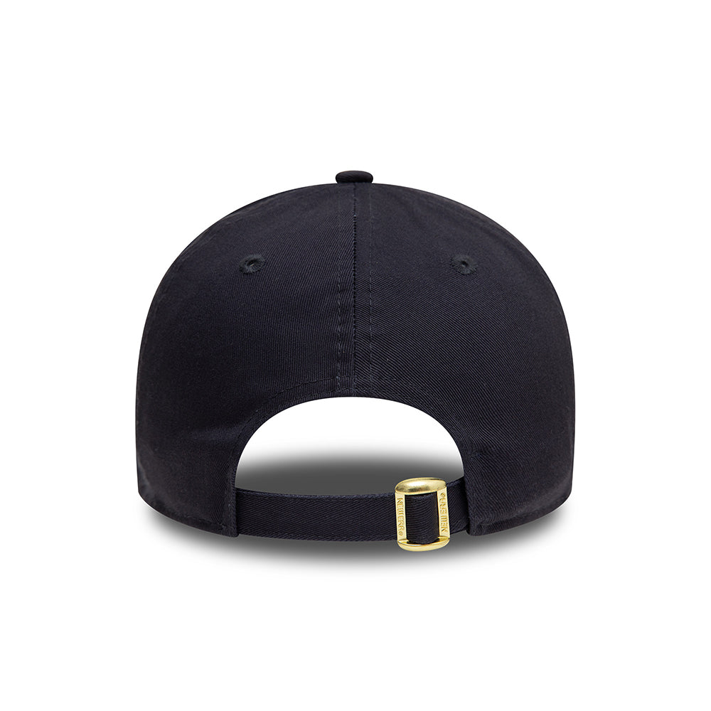 Gorra de béisbol 9FORTY MLB Metallic L.A. Dodgers de New Era - Azul Marino-Dorado