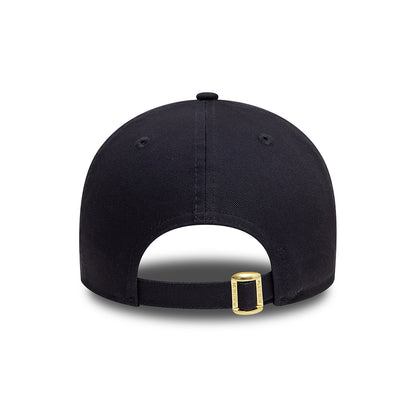 Gorra de béisbol 9FORTY MLB Metallic New York Yankees de New Era - Azul Marino-Dorado