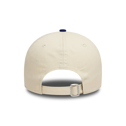 Gorra de béisbol 9FORTY - MLB Colourblock L.A. Dodgers de New Era - Crema-Azul Real