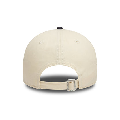 Gorra de béisbol 9FORTY - MLB Colourblock New York Yankees de New Era - Crema-Azul Marino