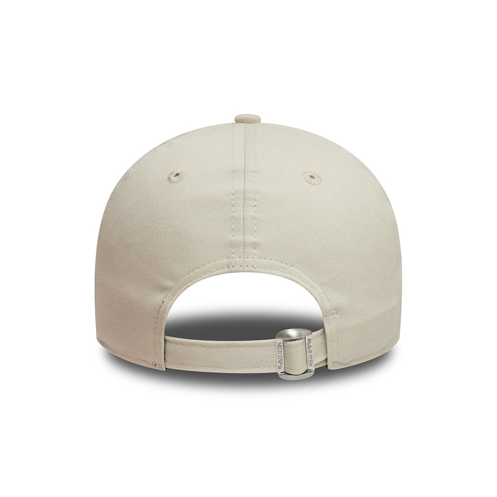 Gorra de béisbol 9FORTY - MLB World Series Patch L.A. Dodgers de New Era - Blanco Marfil-Rojo Cereza