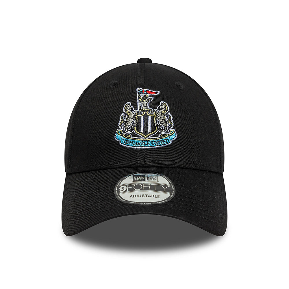 Gorra de béisbol 9FORTY Core Newcastle United FC de New Era - Negro
