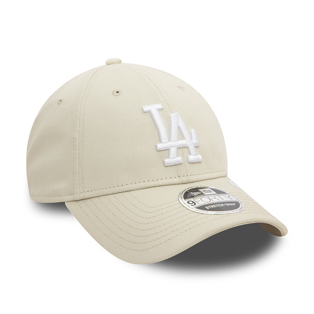 Gorra Snapback 9FORTY MLB Stretch Snap L.A. Dodgers de New Era - Piedra-Blanco