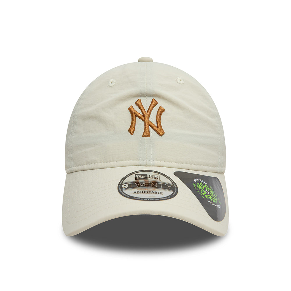 Gorra de béisbol 9TWENTY MLB Recycled New York Yankees de New Era - Piedra-Arena Oscuro