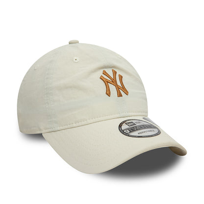 Gorra de béisbol 9TWENTY MLB Recycled New York Yankees de New Era - Piedra-Arena Oscuro