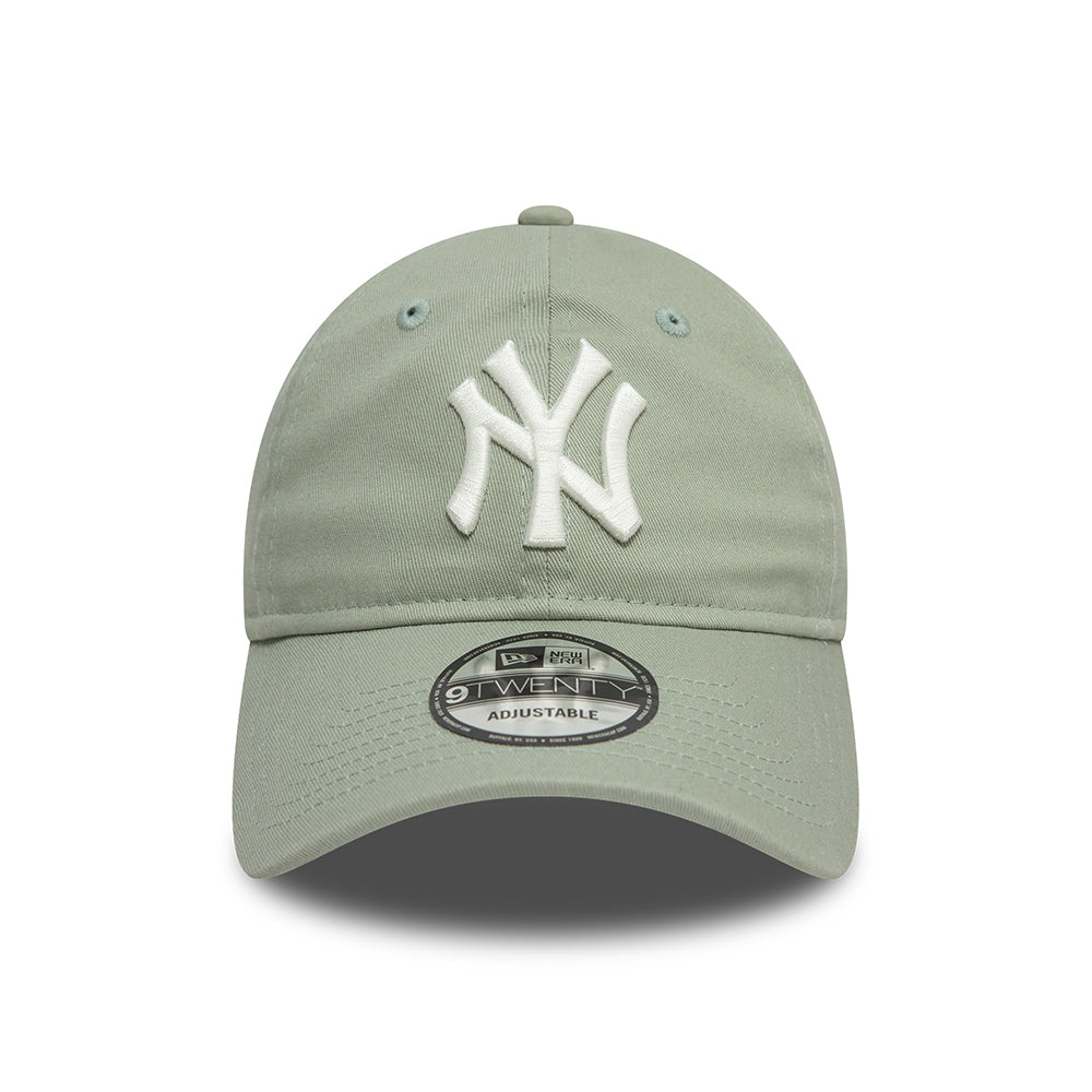 Gorra de béisbol 9TWENTY MLB League Casual de los New York Yankees de New Era - Salvia-Blanco Roto