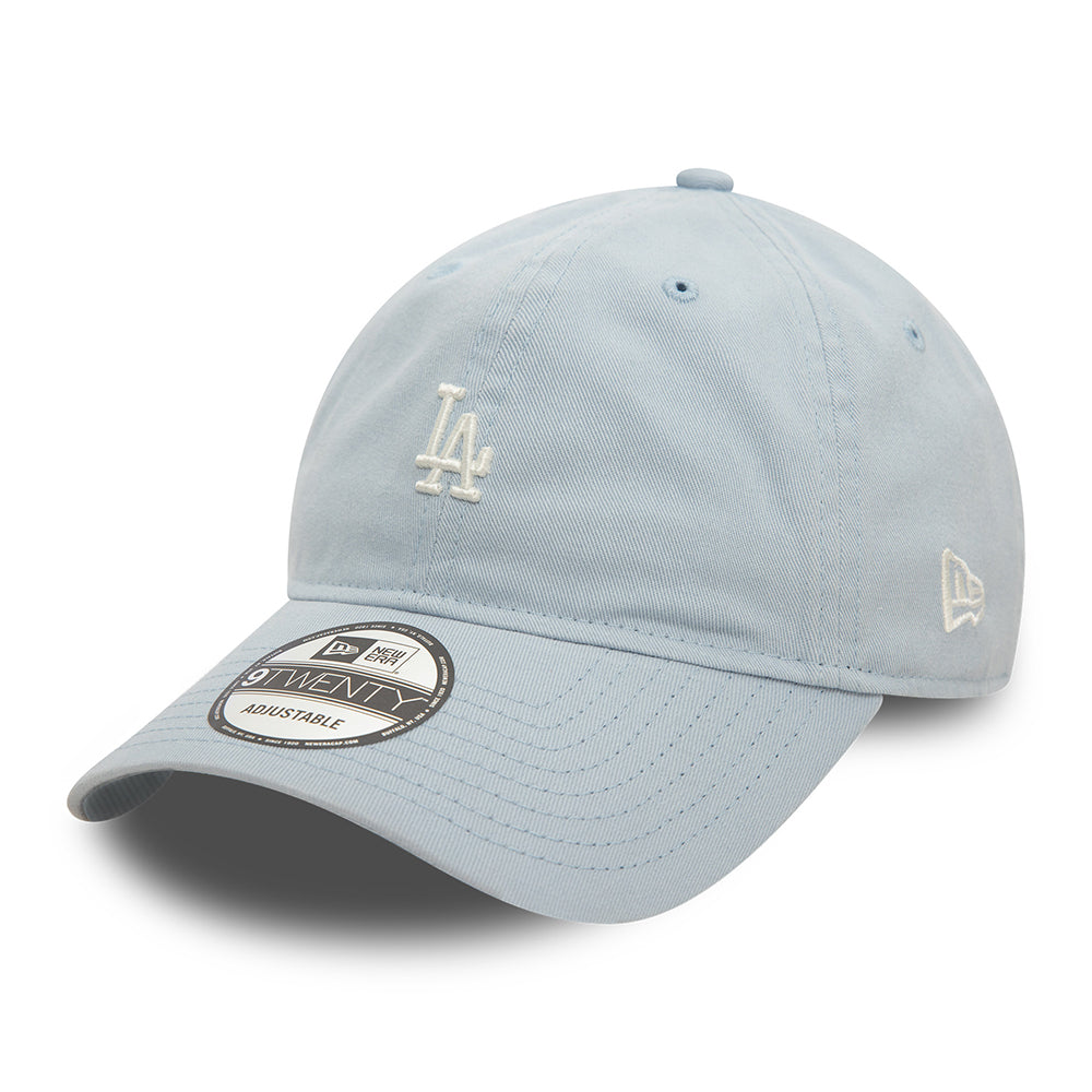 Gorra de béisbol 9TWENTY - MLB Mini Washed L.A. Dodgers de New Era - Azul Claro