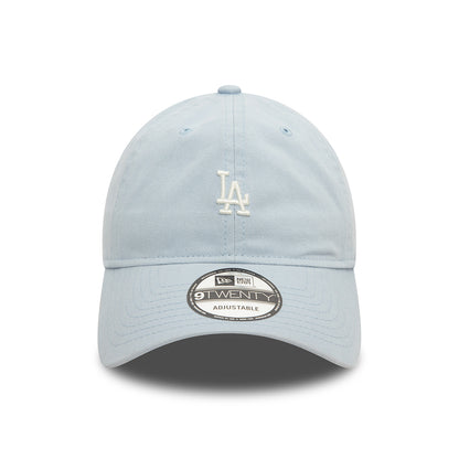 Gorra de béisbol 9TWENTY - MLB Mini Washed L.A. Dodgers de New Era - Azul Claro