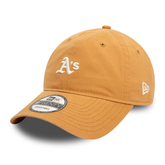 Gorra de béisbol 9TWENTY - MLB Mini Washed Oakland Athletics de New Era - Arena Oscuro