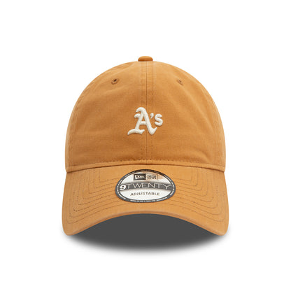 Gorra de béisbol 9TWENTY - MLB Mini Washed Oakland Athletics de New Era - Arena Oscuro
