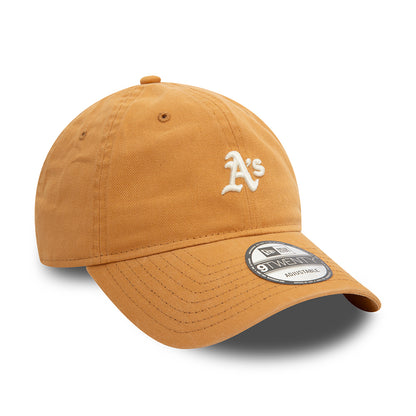 Gorra de béisbol 9TWENTY - MLB Mini Washed Oakland Athletics de New Era - Arena Oscuro