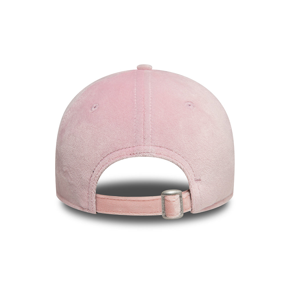 Gorra de béisbol 9FORTY - MLB Diamante Velour New York Yankees de New Era - Rosa