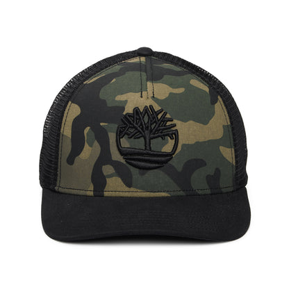 Gorra de camionero con estampado de camuflaje de Timberland - Negro-Camuflaje