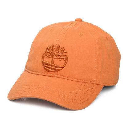 Gorra de béisbol Soundview de lona de algodón de Timberland - Rojo Óxido
