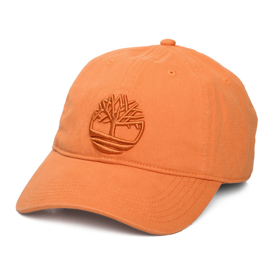 Gorra de béisbol Soundview de lona de algodón de Timberland - Rojo Óxido