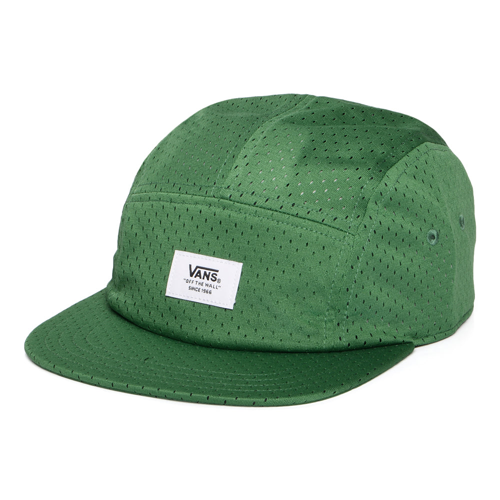 Gorra 5 paneles Easy Patch Perforada de Vans - Verde