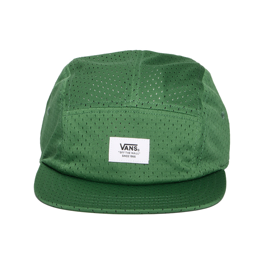 Gorra 5 paneles Easy Patch Perforada de Vans - Verde