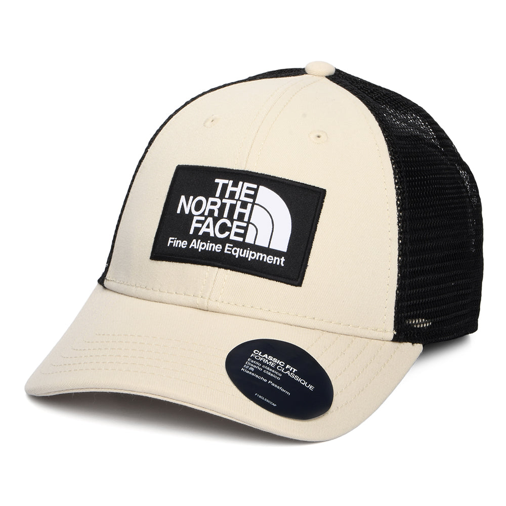 Gorra de camionero Mudder reciclado de The North Face - Beige-Negro