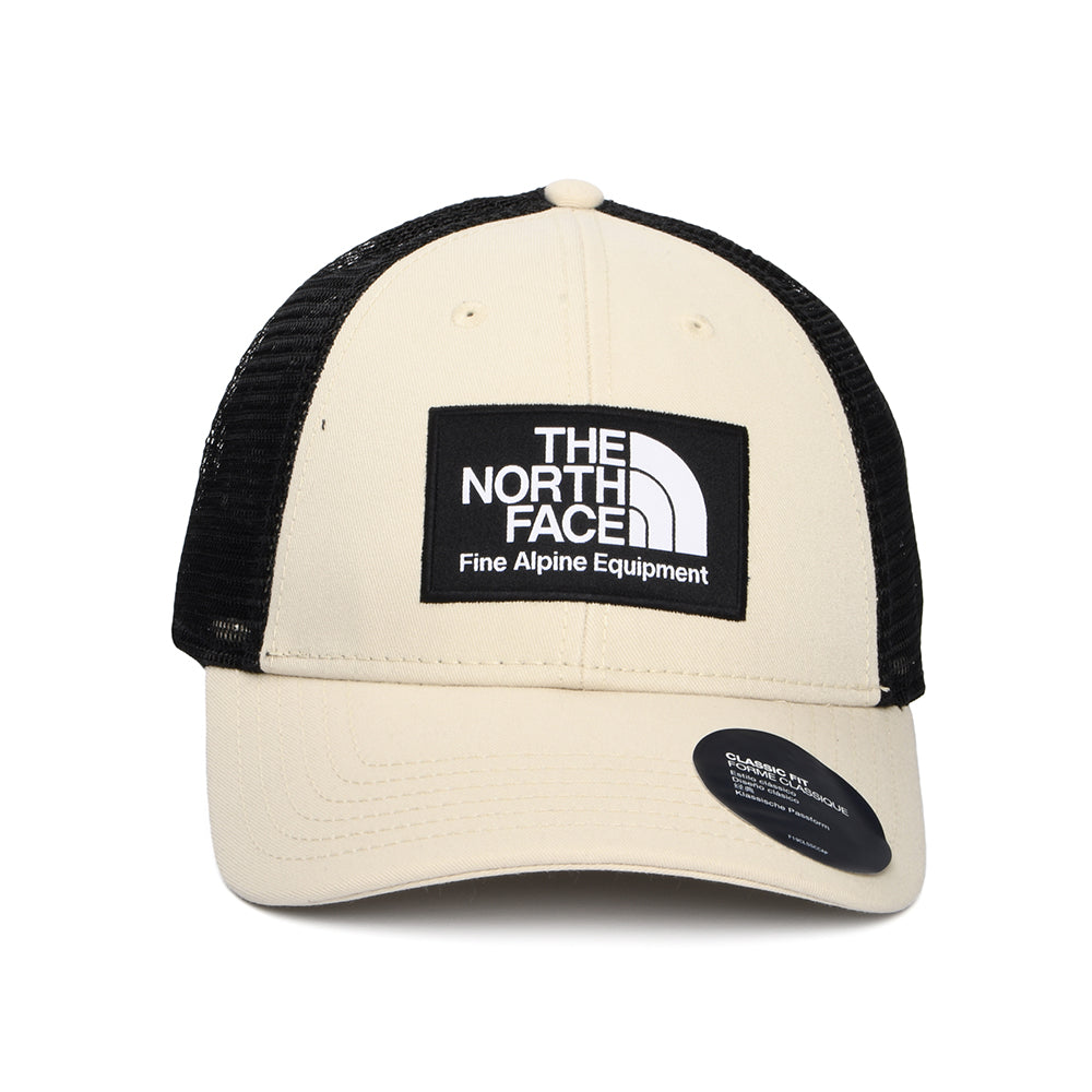 Gorra de camionero Mudder reciclado de The North Face - Beige-Negro