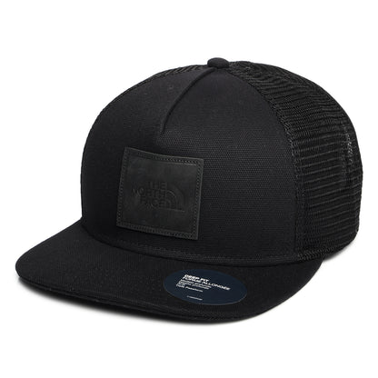 Gorra de camionero Half Dome visera plana de The North Face - Negro