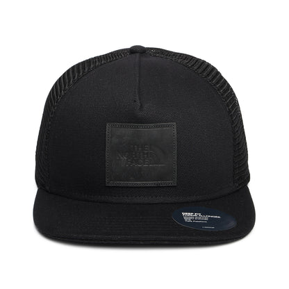 Gorra de camionero Half Dome visera plana de The North Face - Negro