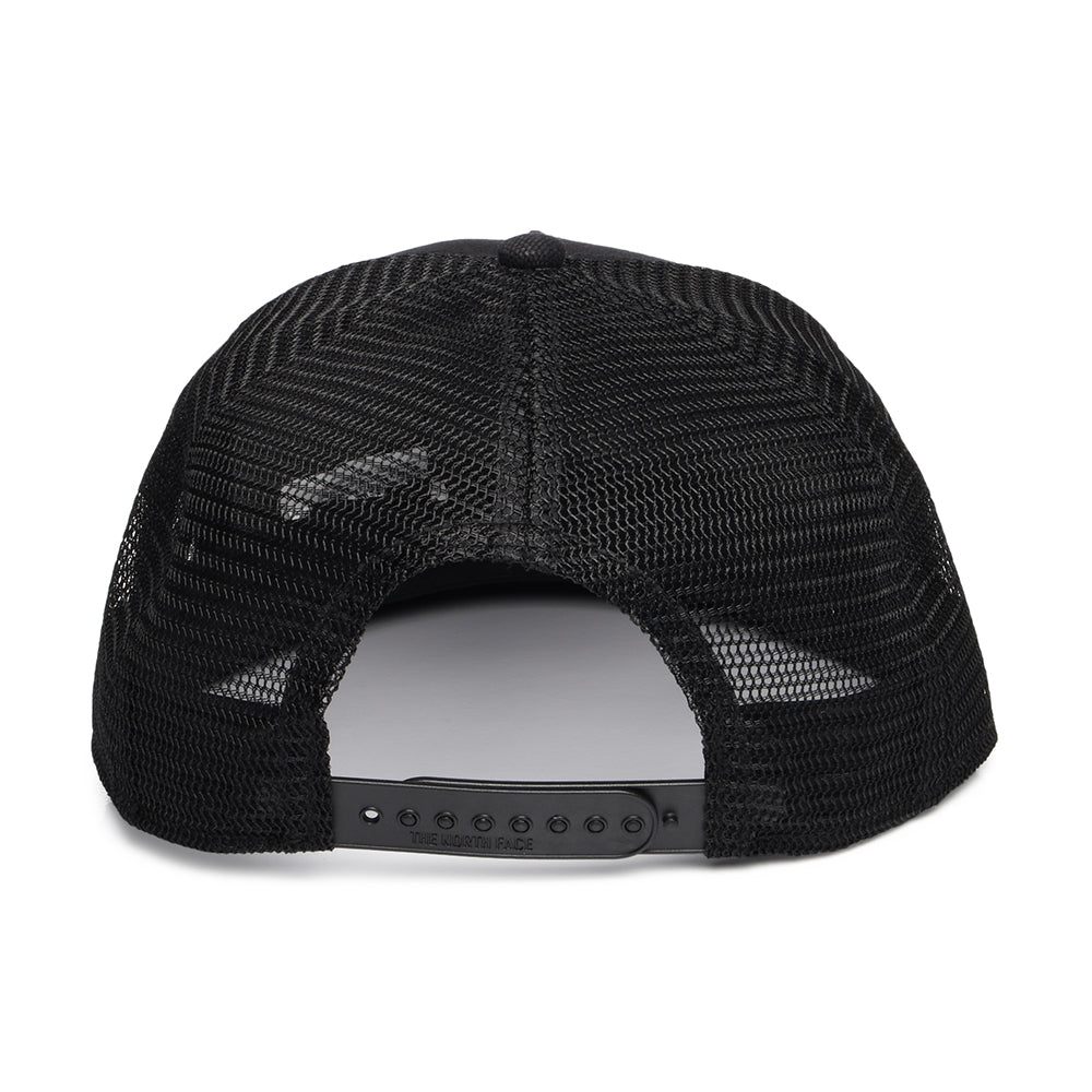 Gorra de camionero Half Dome visera plana de The North Face - Negro