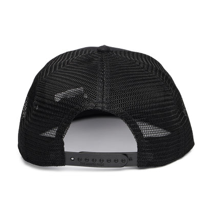 Gorra de camionero Half Dome visera plana de The North Face - Negro