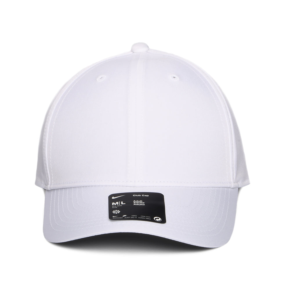 Gorra de béisbol Dri-Fit Estructurada Logo Trasero de Nike Golf - Blanco-Negro