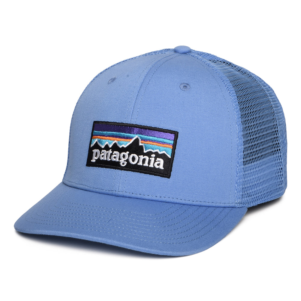 Gorra Trucker P-6 Logo de algodón orgánico de Patagonia - Océano
