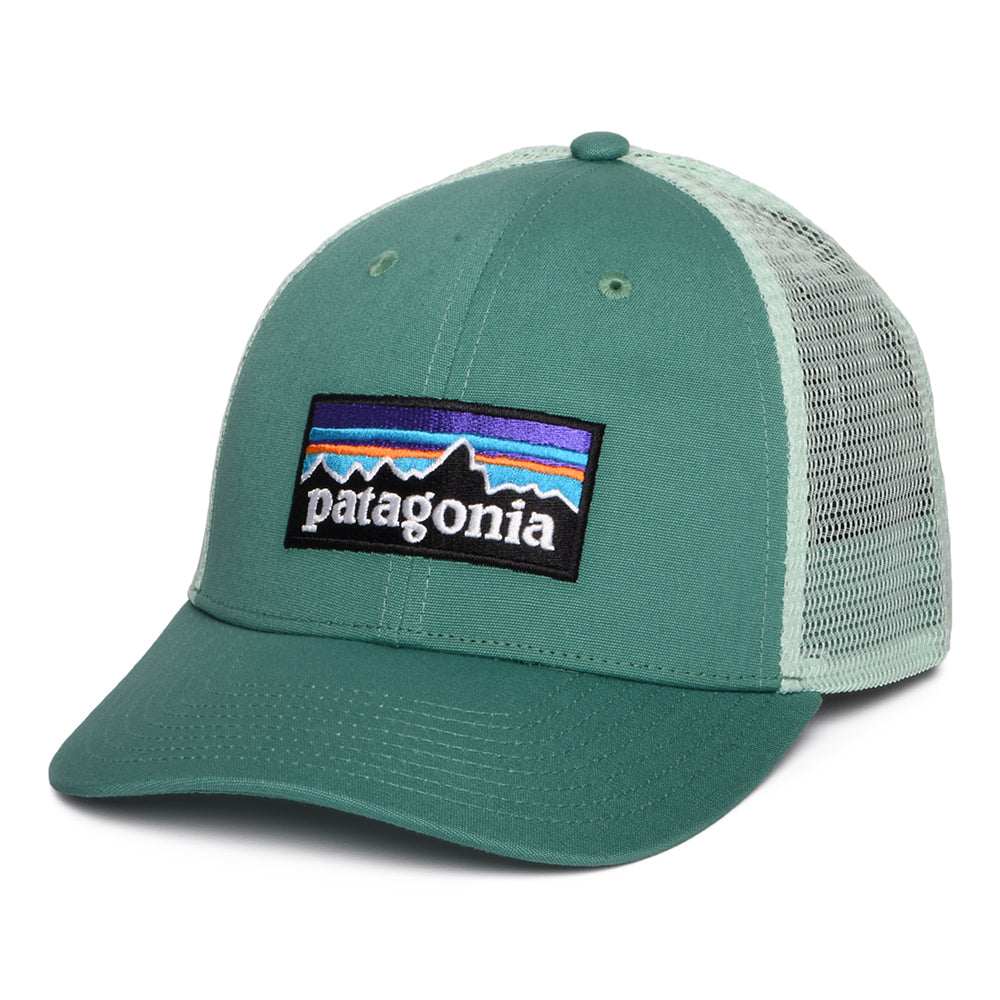 Gorra Trucker P-6 Logo LoPro de algodón orgánico de Patagonia - Verdemar