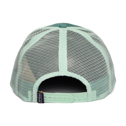 Gorra Trucker P-6 Logo LoPro de algodón orgánico de Patagonia - Verdemar