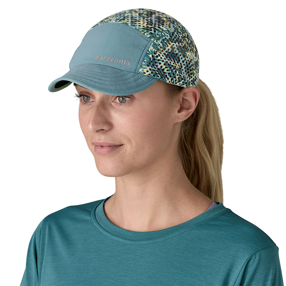 Gorra 5 paneles Wild Botanist Duckbill reciclado de Patagonia - Azul Ahumado-Multi