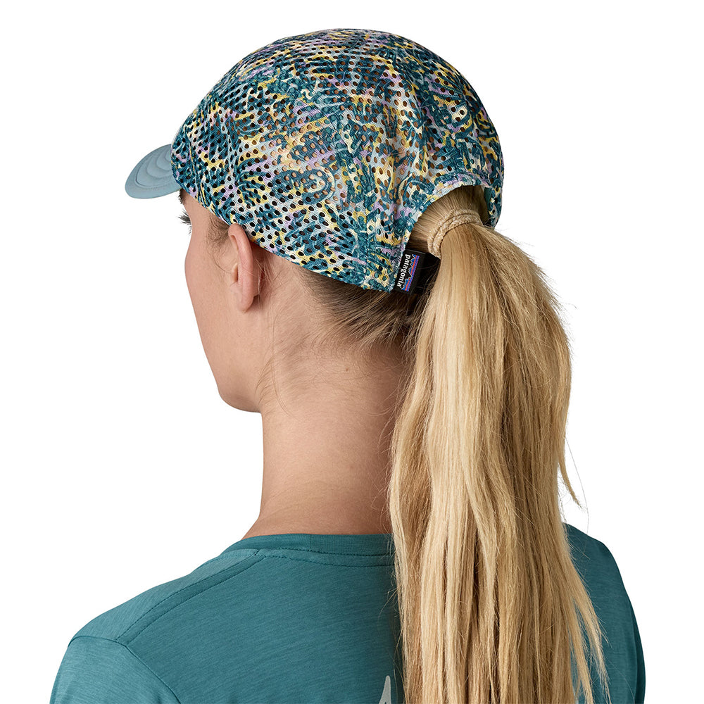 Gorra 5 paneles Wild Botanist Duckbill reciclado de Patagonia - Azul Ahumado-Multi