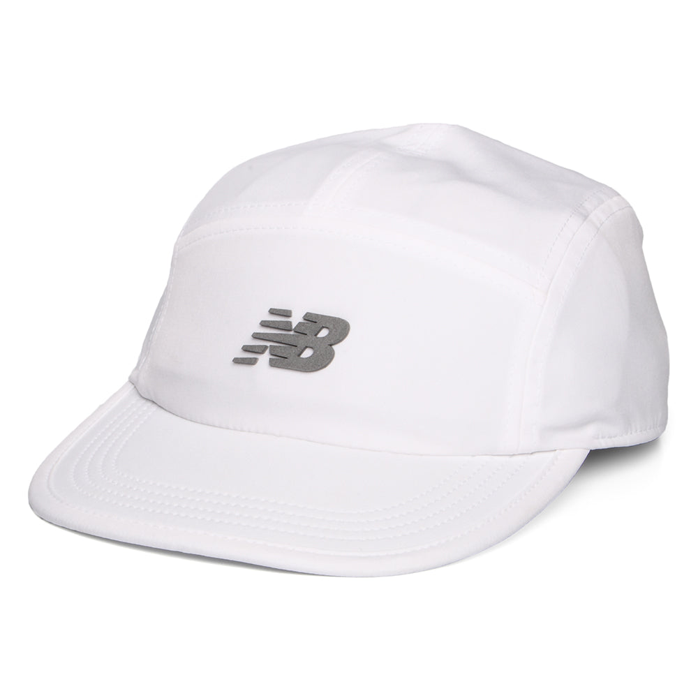 Gorra 5 paneles Performance de New Balance - Blanco