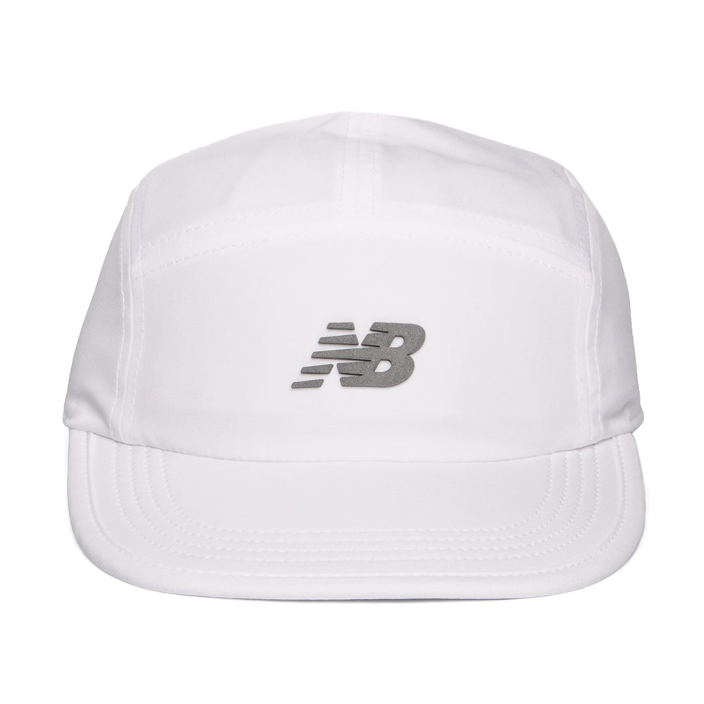 Gorra 5 paneles Performance de New Balance - Blanco