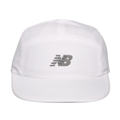 Gorra 5 paneles Performance de New Balance - Blanco