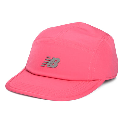 Gorra 5 paneles Performance de New Balance - Rosa