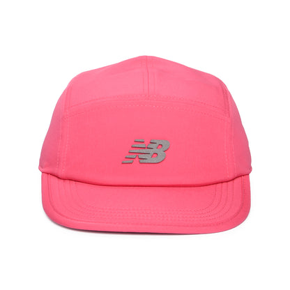 Gorra 5 paneles Performance de New Balance - Rosa
