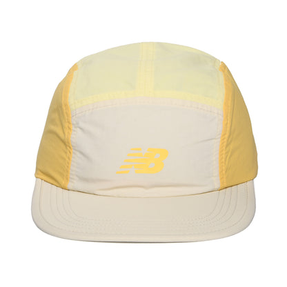Gorra 5 paneles Everyday reciclado de New Balance - Amarillo Claro