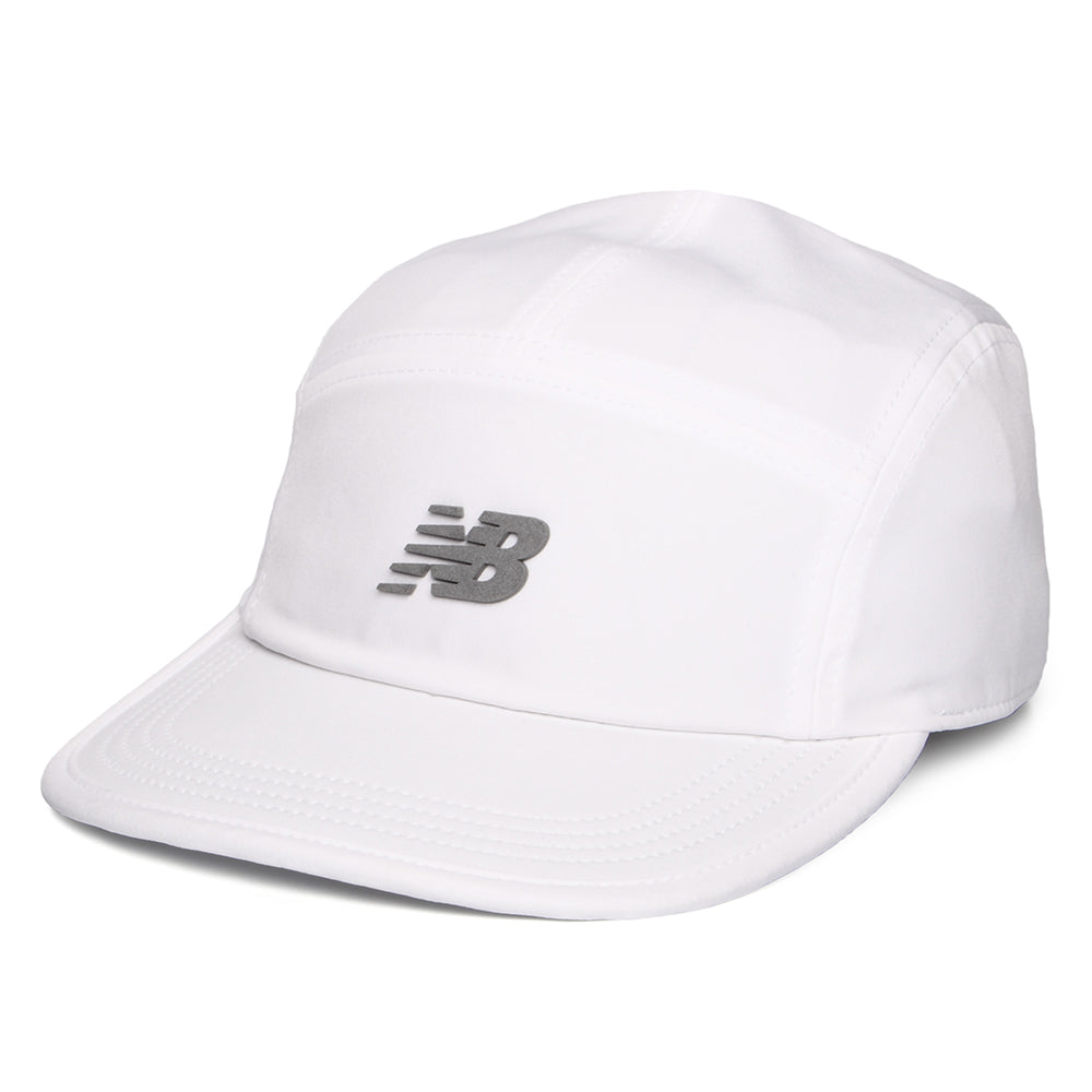 Gorra 5 paneles Performance V 2.0 de New Balance - Blanco
