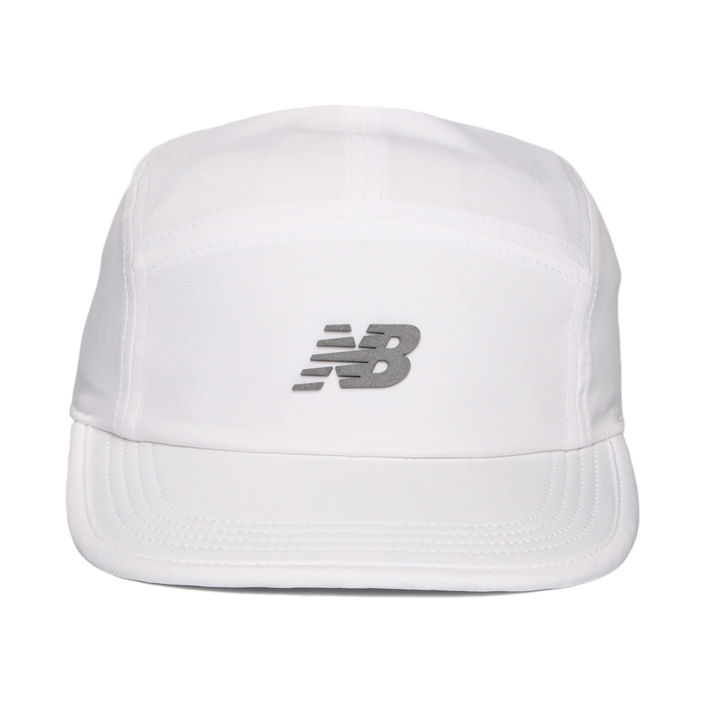 Gorra 5 paneles Performance V 2.0 de New Balance - Blanco