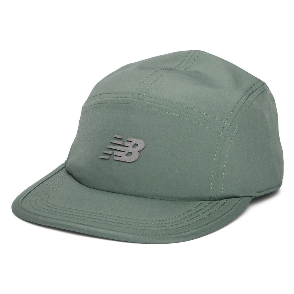 Gorra 5 paneles Performance V 2.0 de New Balance - Oliva Oscuro
